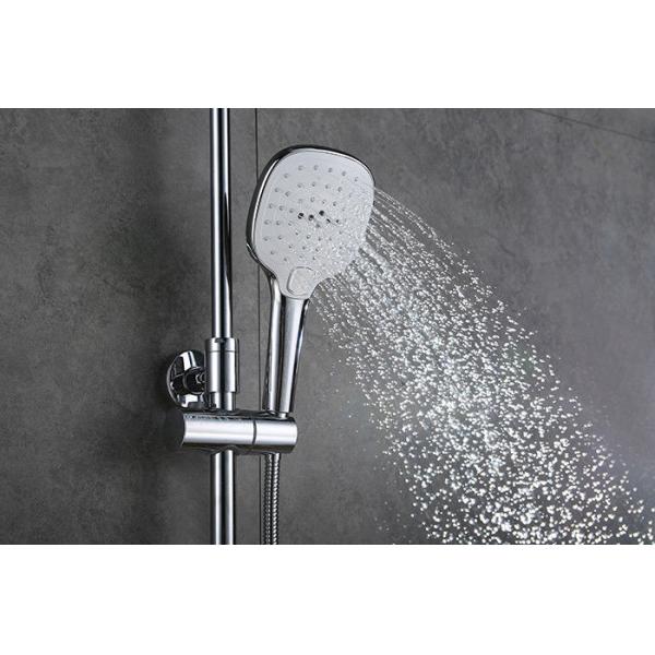 Rain Shower Systems / Bathroom Shower Panel System 20℃ - 50℃ Temperature Range