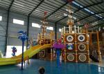 Holiday Resorts Aqua Park Equipment Water Park Slide Safety And Easy Installatio