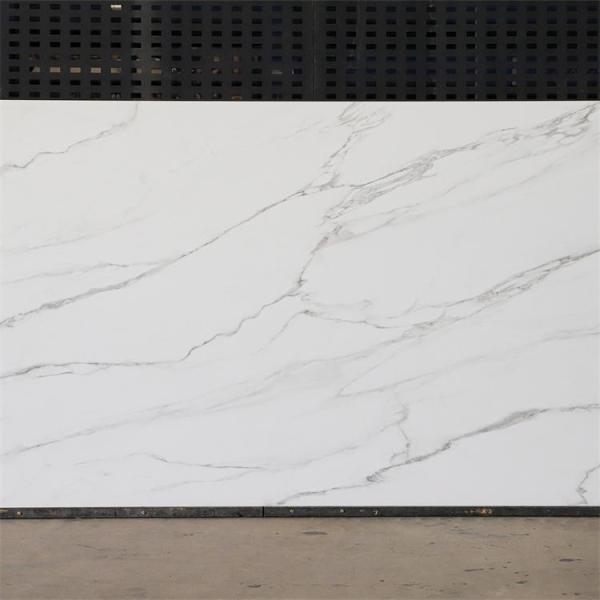 Porcelain Floor Tile Marble Look Slab Glazed Polished Surface