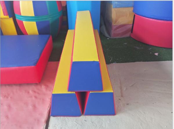 Cheap Gymnastics Wood Base Covered In Xpe Foam Children'S Balance Beam for sale