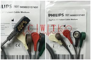 China ICU Components Of Ecg Machine , Philip Original Digitrak XT Dynamic ECG Box WiFi Logo Holter Monitor Leads on sale