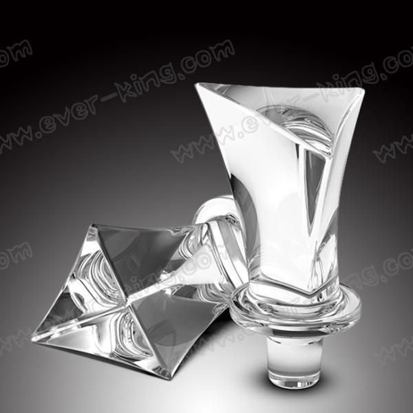 Customed New Glass Liquor Bottle Closure Electroplating 20mm