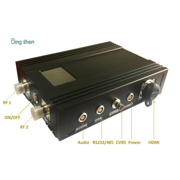2K 8K COFDM Broadcast Video Transmitter , Hd Video Transmitter And Receiver