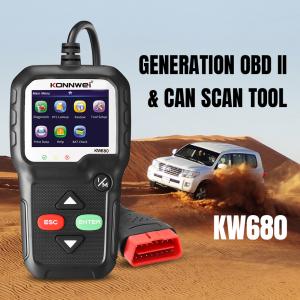 China KW680 Konnwei Scan Tool Enhanced Handheld Obd2 Scanner CE RoHS Certificate on sale
