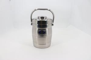 6.5L Stainless Steel Lunch Containers , Stainless Steel Bento Box Leak Proof
