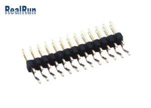 China SMD 1000VAC PA6T Horizontal Pin Header Gold Flash 36 Pin PA6T on sale