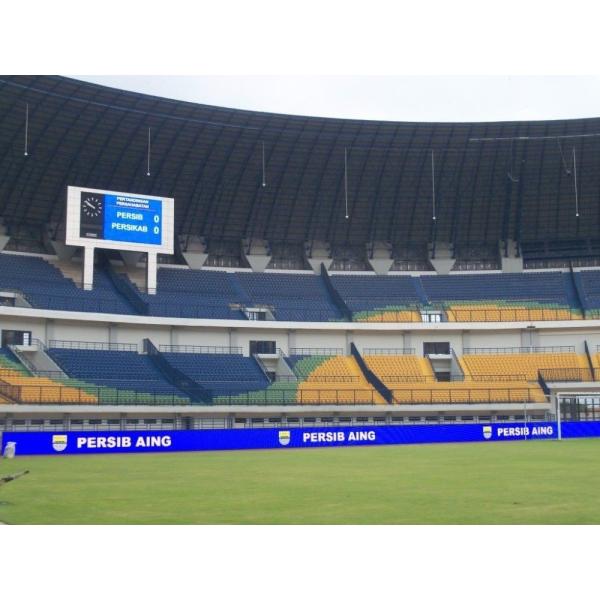 Full Color HD P10 LED Display Stadium Tv Screen Damp Proof football stadium led display