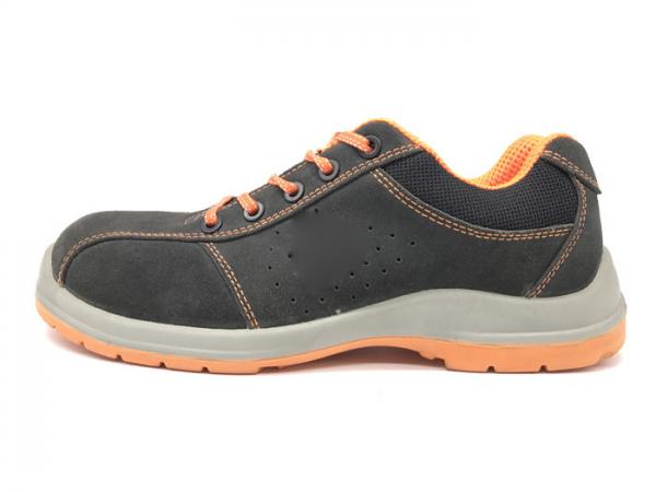 Cheap Outsole Suede / Oxford Upper Lightweight Breathable Safety Shoes For Ladies for sale