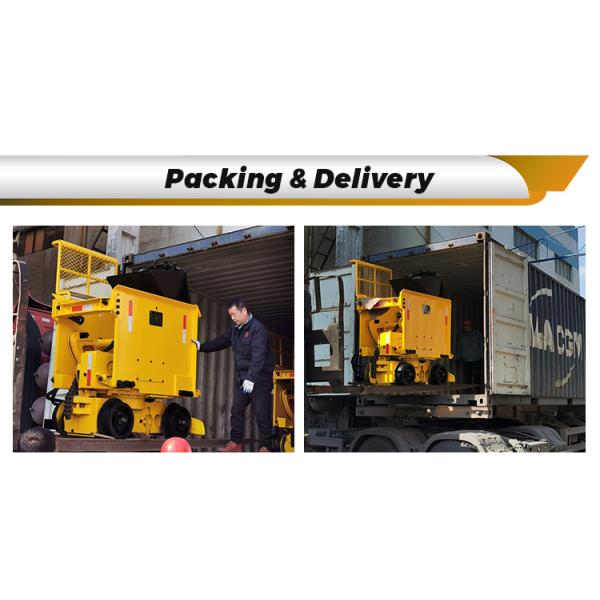 Diesel Engine Multi Function Mining Mucker Machine With Single Bucket