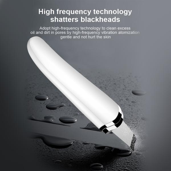3 Modes Exfoliators Ultrasonic Skin Scrubber Spatula Waterproof