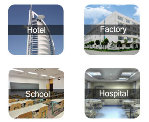 Plastic Acrylic 3W Running Man LED Emergency Exit Light