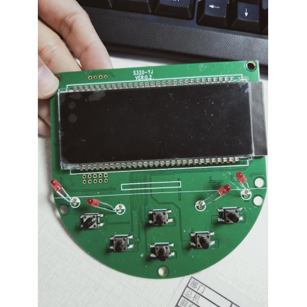 Customize OEM 12 O'Clock VA 1/3 BIAS Monochrome Segment Lcd Screen Module