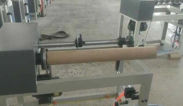 Cheap Reliable Manual Paper Core Machine Tube Recutter  Simple Operation for sale