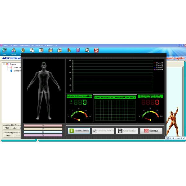 Rome Version Quantum Health Test Machine , Non-invasive Painless