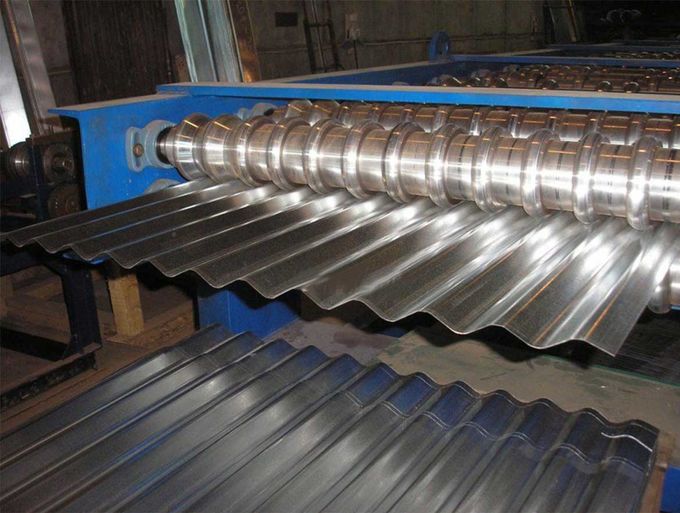 Hot dipped galvanzied corrugated plates wave shape galvanized steel roofing sheets supplier