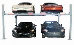 Best 7. Four Post Double Wide Parking Lift QDMY-608D wholesale