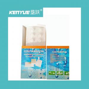 Best Eco Friendly Hospital Medical Hemostatic Sponge White Customizable wholesale