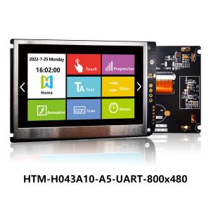 China 4.3 Inch UART TFT MODULE TFT LCD 480x272 Display PANEL WITH LCD CONTROLLER BOARD on sale
