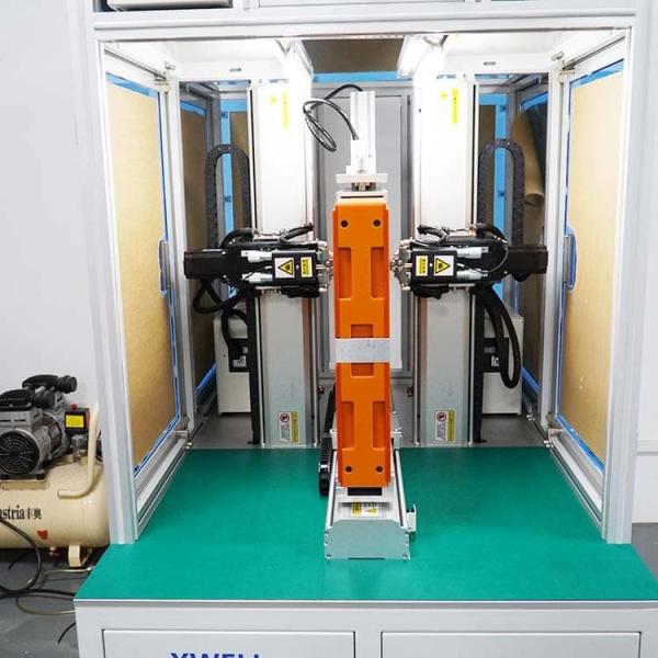 Double Side Automatic Spot Welding Machine For Li - Ion Battery Making
