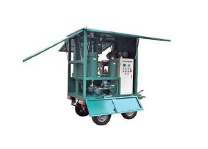Mobile Insulation Oil Purifier , Trailer Mounted Transformer Oil Testing Equipment