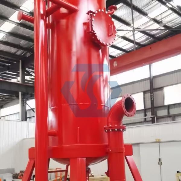 API Drilling Solid Control System Mud Gas Separator For Drilling Liquid Or Fluid Gas Separation