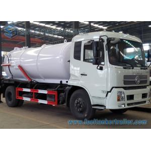 China 12000L Dongfeng Diesel Sewage Suction Truck 4 X 2 with DFL1160BX Chassis on sale