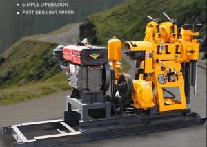 China 15KW Portable Diesel Borehole Small Water Well Drilling Rig on sale