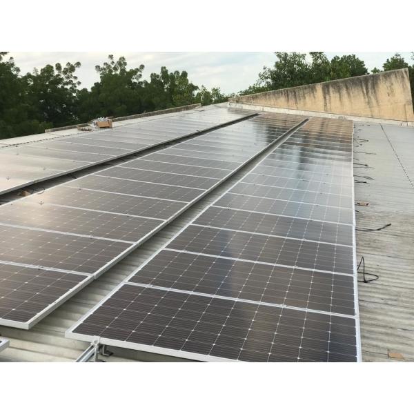 SUS304 Pitched Metal Roof Solar Mounting Systems