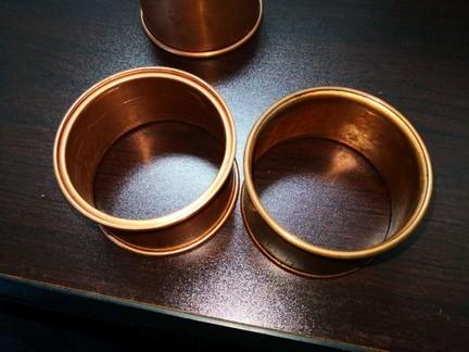 Cheap OEM Precision Power Sprayed Brass Deep Drawn Metal Stamping Hub for sale