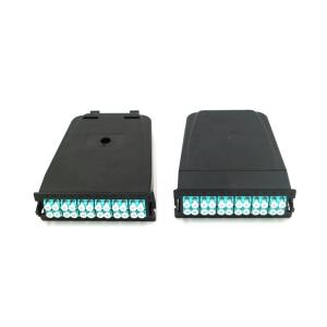 China 24 Core Gpon MPO MTP LC FTTH Fiber Optic Patch Cord Panel on sale