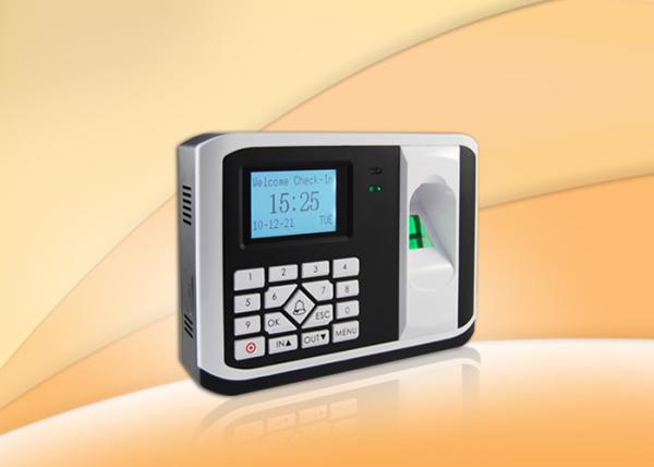 Cheap Check In / Out Biometric Access Control Devices 24 Hours Continuous Operation for sale