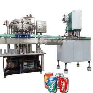 Best 500can/H Carbonated Soft Drink Soda Canning Machine wholesale