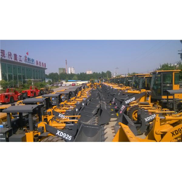 Underground wheel loader XD928 rated load 2.0ton with 1cbm bucket capacity