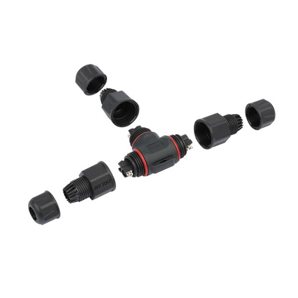 IP68 Waterproof Power Connector High Current Waterproof Connector For LED Display