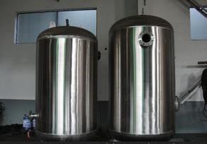 China Stainless Steel Pressure Vessel Tank , Customized Cast Iron Vacuum Tank on sale