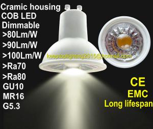 Best 2700k/3000k/5000k/6000k,3w/4w/5W/6w/7w led cob/smd spotlight,GU10/MR16/G5.3, high CRI wholesale