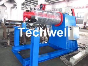 Best 6.3Mpa Cold Roll Forming Machine , Automatical Hydraulic Decoiler With 0-15m/min Forming Speed wholesale