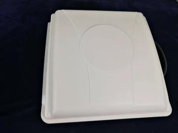 Cheap 900MHz UHF RFID Integrated Reader 20 - 30DBm RF Power Stable White Color for sale