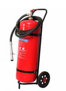 Best Wheeled ABC Dry Chemical Powder Fire Extinguisher 25kg Reliable For Garages wholesale