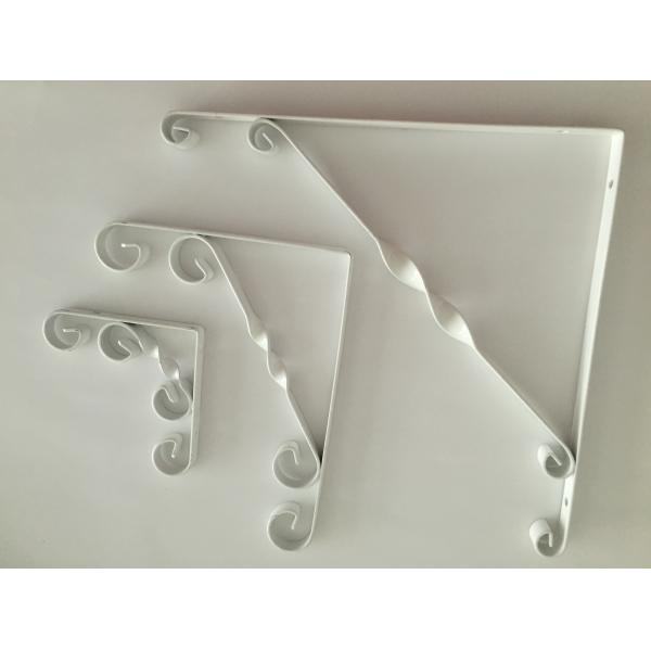 Adjustable Angle L Shaped Corner Shelf Bracket For Living Room / Furniture Decoration