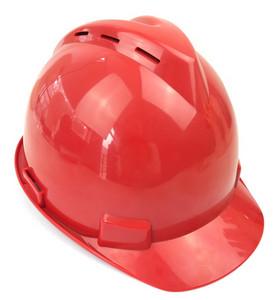 Best Red PPE Safety Helmets EN397 Approved ABS HDPE For Head Protective wholesale