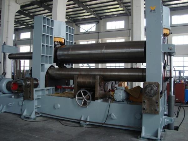 Cheap 50mm Three 3 Roll NC Cnc Hydraulic Plate Bending Machine Profile Cone Rolling for sale