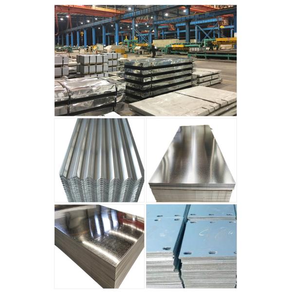 150cm 16 Gauge Galvanized Steel SGCD Gi Plain Sheet Hot Dipped
