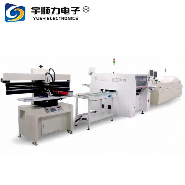 Cheap High Speed Energy Saving SMT Production Line Semi Auto electronic assembly line for sale