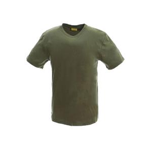 Best Army green tactical wear 100% cotton T shirt military cotton fabric round neck shirt knitted men shirt wholesale