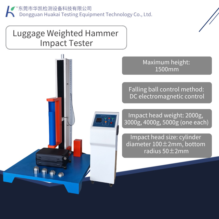 Luggage Drop Hammer Impact Testing Machine; Luggage Material Impact Resistance Testing Machine