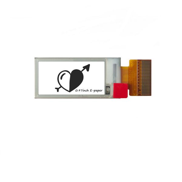 0.97 inch E-paper Display with 88x184 Resolution and 4wire SPI Interface