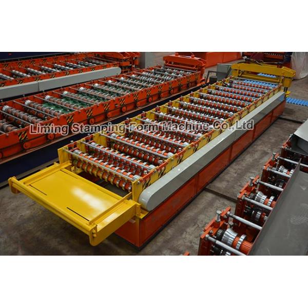 836mm Corrugated Tile Roofing Sheet roll forming Machine