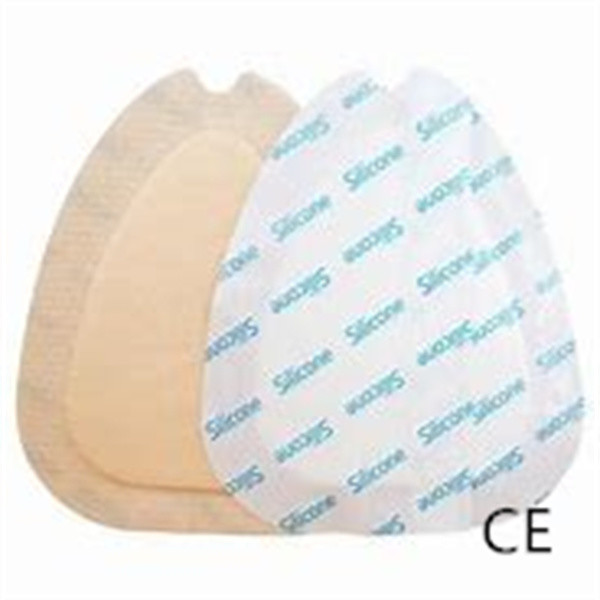 Absorbency White Silicone Foam Wound Dressing Flexible Waterproof Adhesive Sterile Foam Dressing