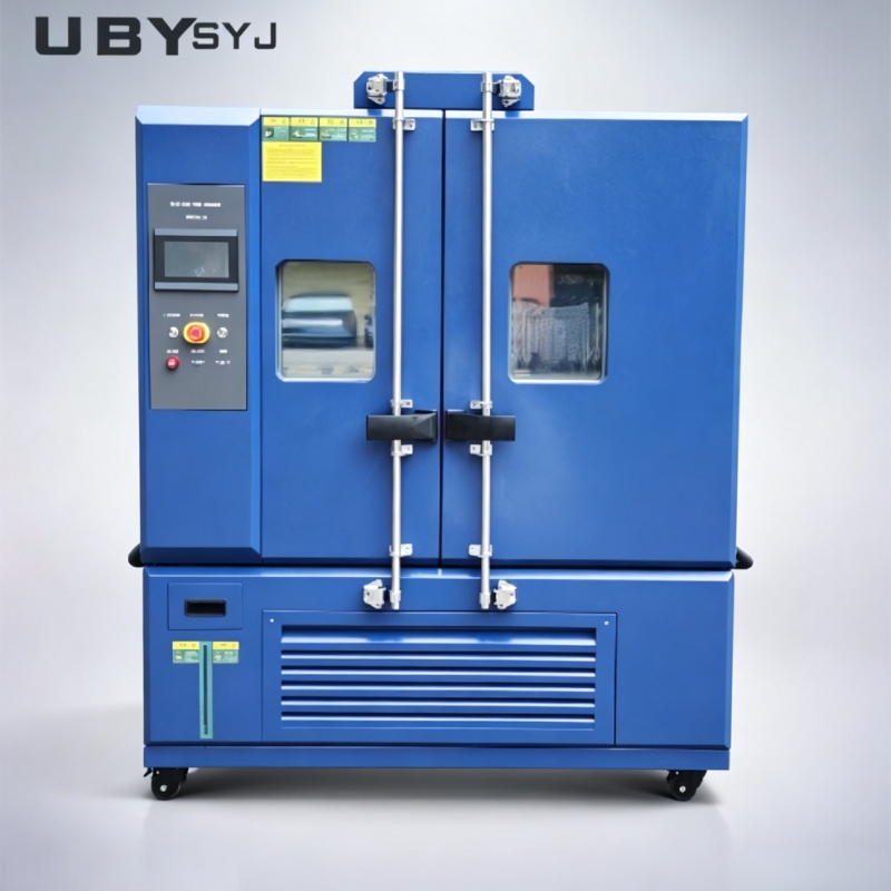 Double-Door Programmable Temperature Humidity Test Chamber with Precise PID Control for Industrial Lab R&D and QC